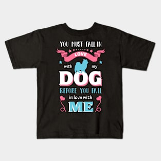 Dog funny quote for dog lover. Kids T-Shirt